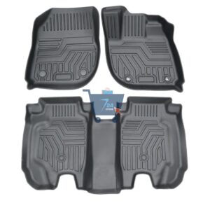 Factory-Made TPE Car Mats_ Premium All-Weather Protection, Black in Ontario Canada