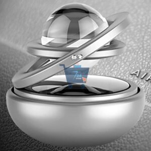 LUYANhapy9 Car Interior Accessories, Solar Energy Suspension Car Double Ring Rotating Auto Car Decoration Gift Air Freshener Purifier in Ontario Canada (3)